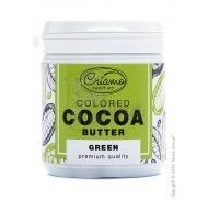 Краситель для шоколада на основе какао-масла Criamo Зеленый/Green 160g
